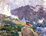 John Singer Sargent, Artist in the Simplon